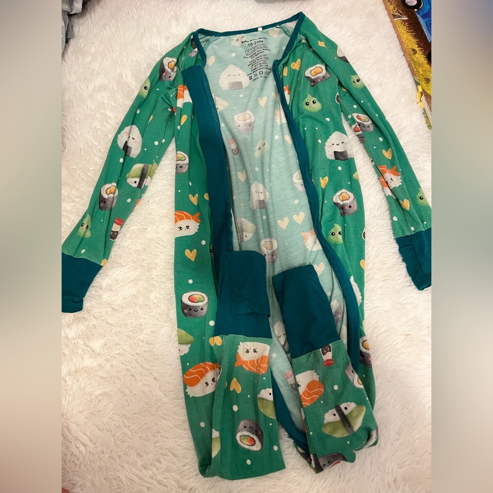 Sushi bamboo pajamas